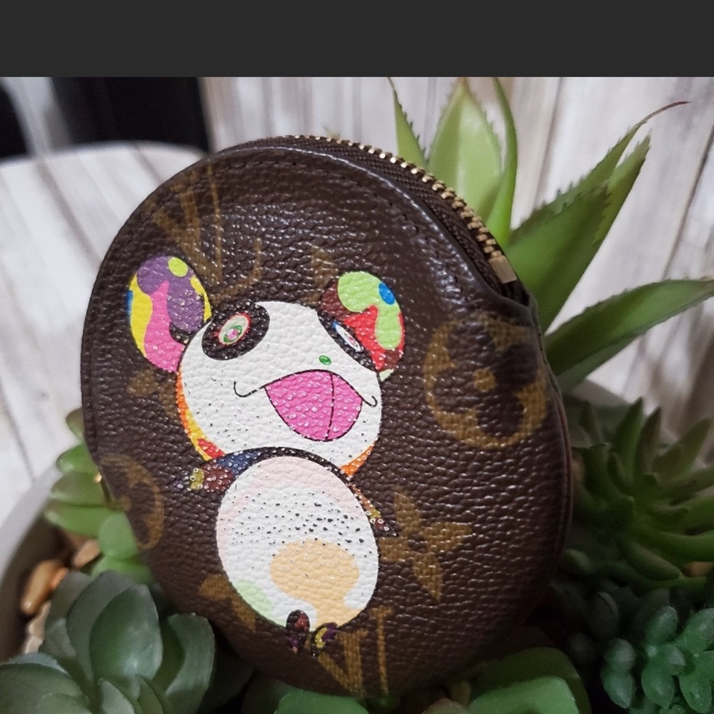 Louis Vuitton Panda Round Coin Case